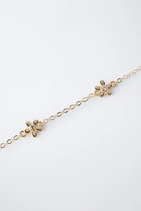 PACK OF TWO FLOWER NECKLACES