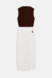 COMBINATION HARDWARE MIDI DRESS