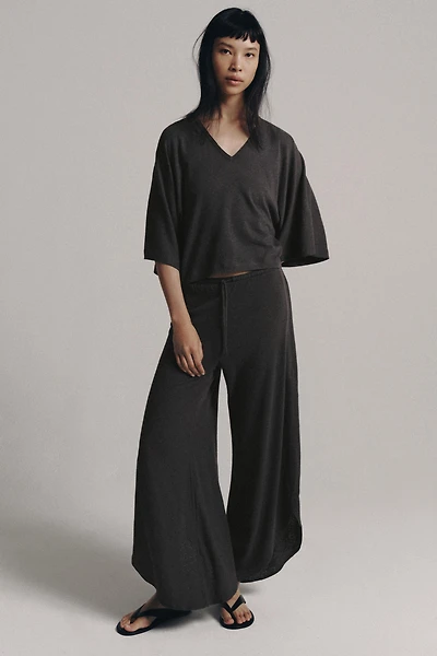 PANTALON EN LIN AVEC OUVERTURES