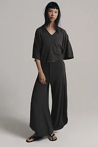PANTALON EN LIN AVEC OUVERTURES