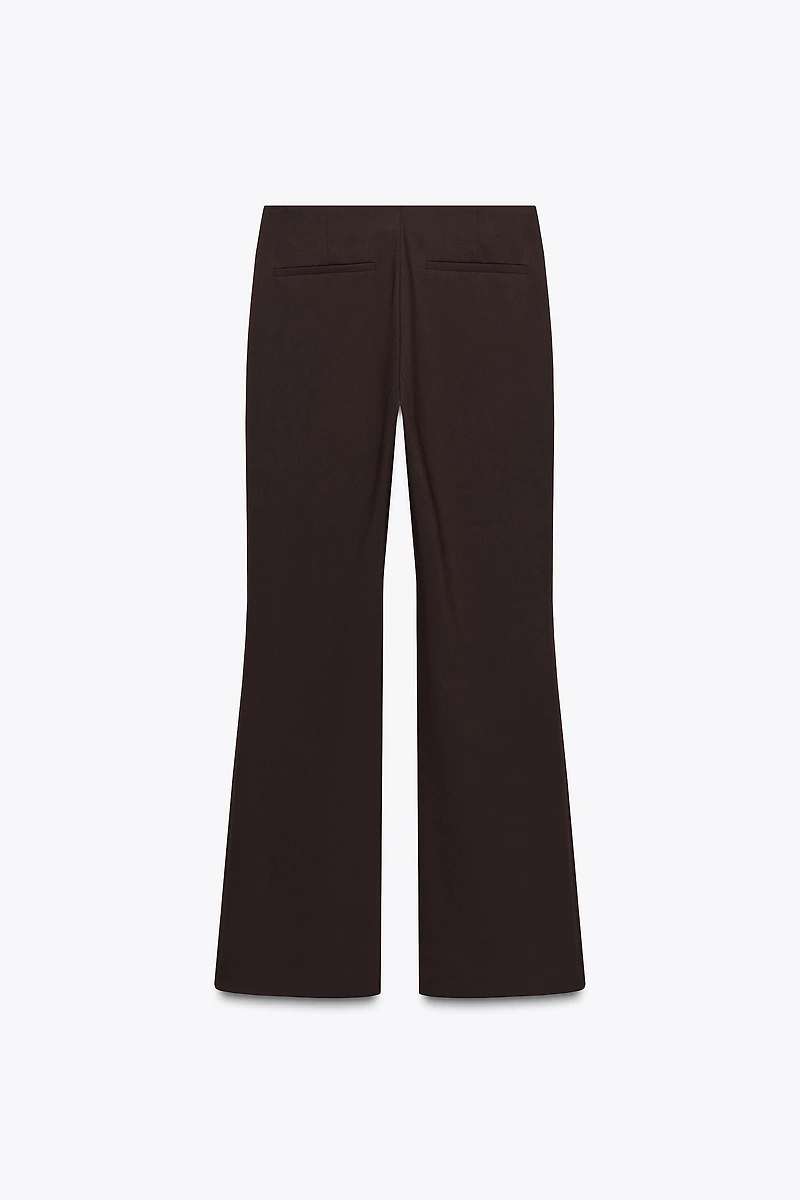 PANTALON FLARE TAILLE HAUTE
