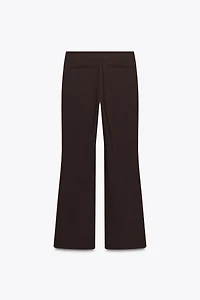 PANTALON FLARE TAILLE HAUTE