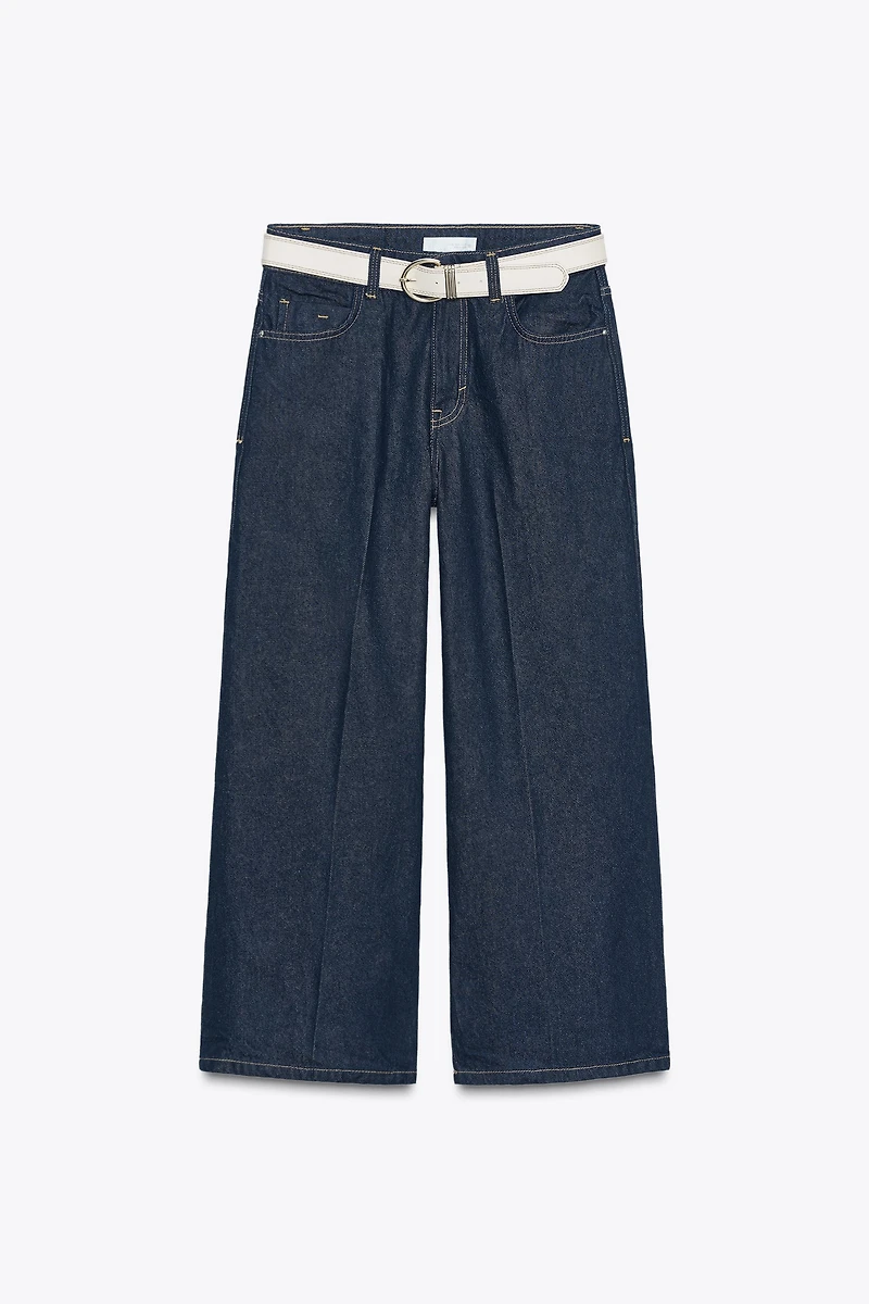 JEAN Z1975 PLI REPASSÉ À CEINTURE