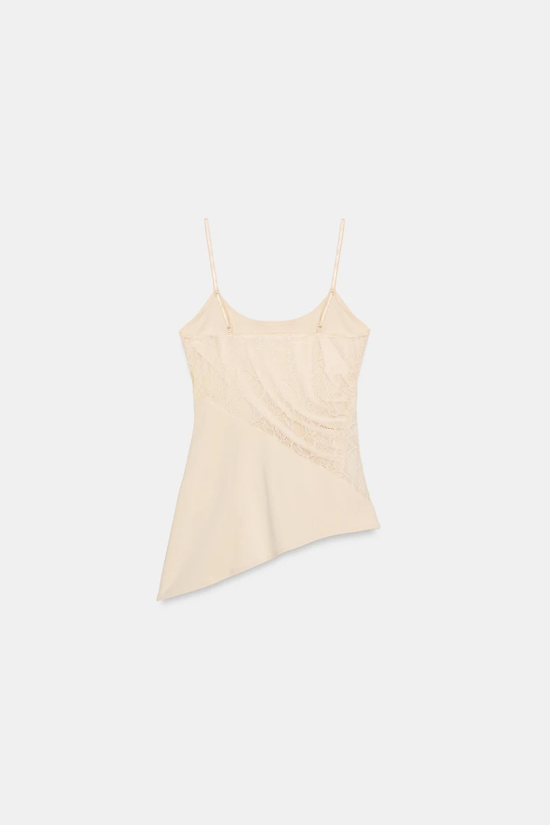 LACE TRIM CAMISOLE