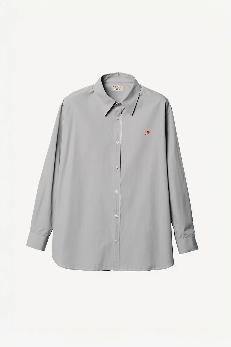 WILLY CHAVARRIA X ZARA RELAXED FIT COTTON SHIRT