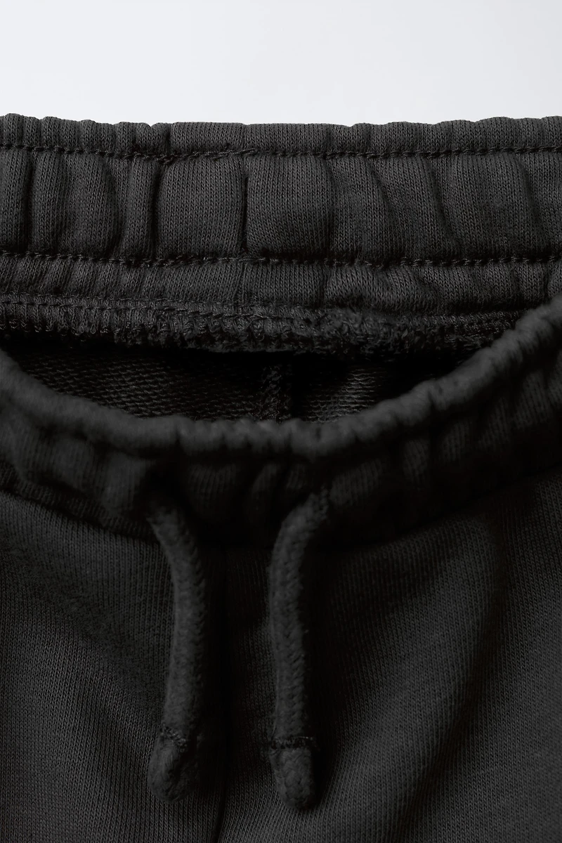 FLEECE CARGO JOGGER PANTS
