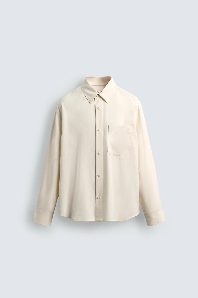 CHEMISE FLUIDE COUPE DÉCONTRACTÉE
