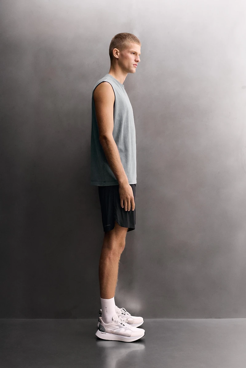 COTTON RUNNING TANK TOP