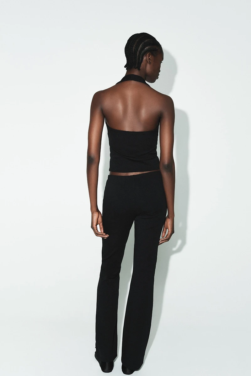 INTERLOCK FLARE PANTS