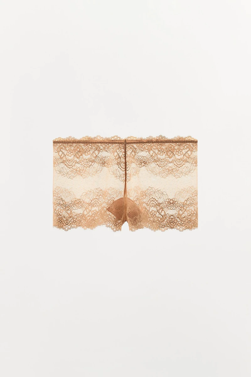 LACE CULOTTE PANTIES
