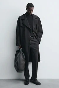 LEATHER SHOPPER BAG