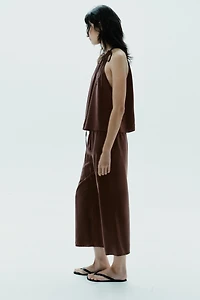 FLOWY CROP PANTS