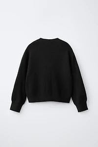 V-NECK CARDIGAN