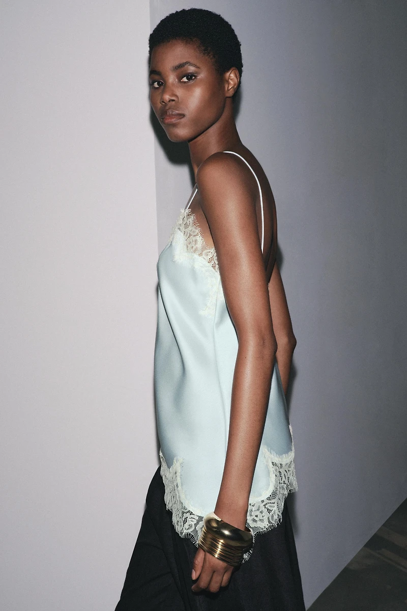 ZW COLLECTION LACE CAMISOLE TOP