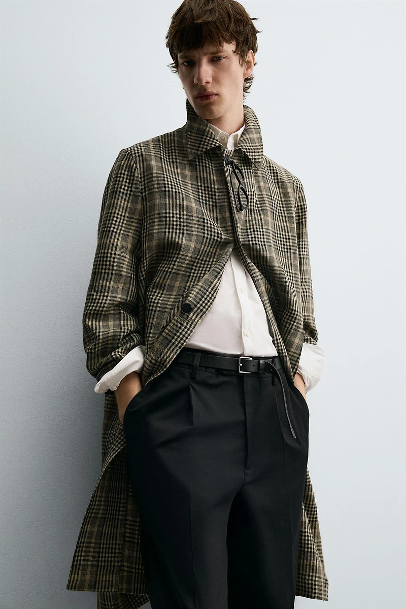 WOOL - LINEN COAT LIMITED EDITION