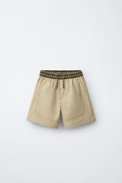 CANVAS SHORTS