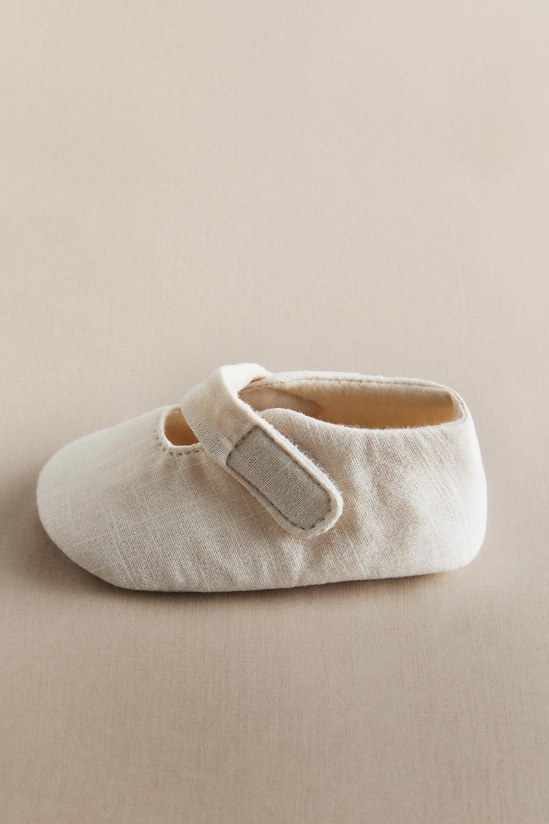 FABRIC BALLERINA BOOTIES