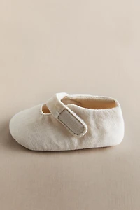 FABRIC BALLERINA BOOTIES