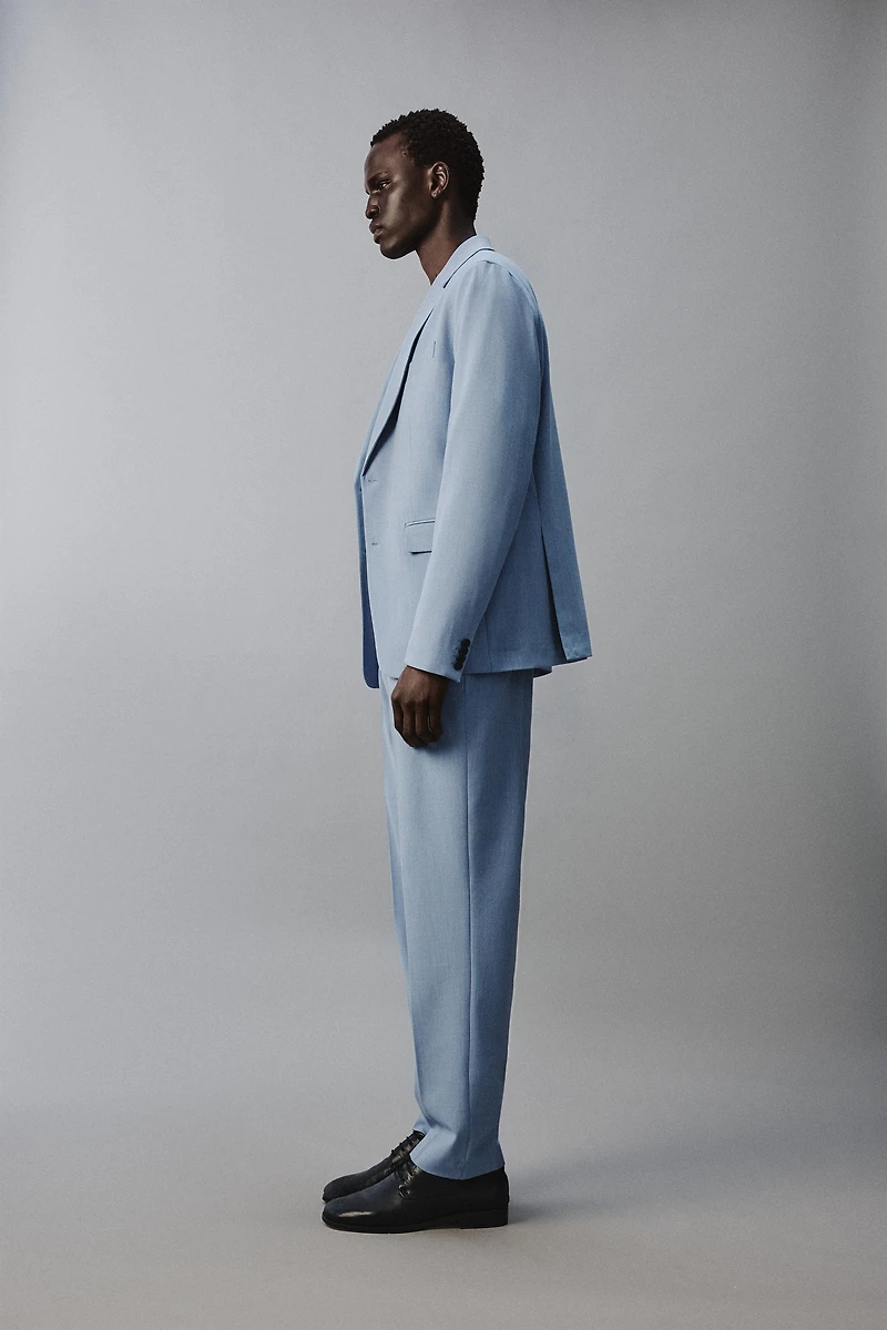 TEXTURED COMFORT SUIT PANTS
