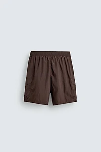 LONG CARGO SWIM TRUNKS