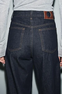 ZW COLLECTION MID-RISE ANKLE BALLOON JEANS