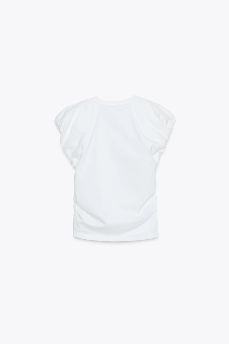 T-SHIRT BIMATIÈRE EN POPELINE