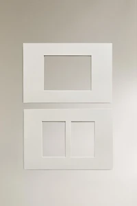 CADRE PHOTO ARGENTÉ PASSE-PARTOUT INTERCHANGEABLE
