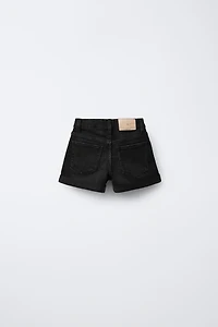 STRETCH DENIM SHORTS