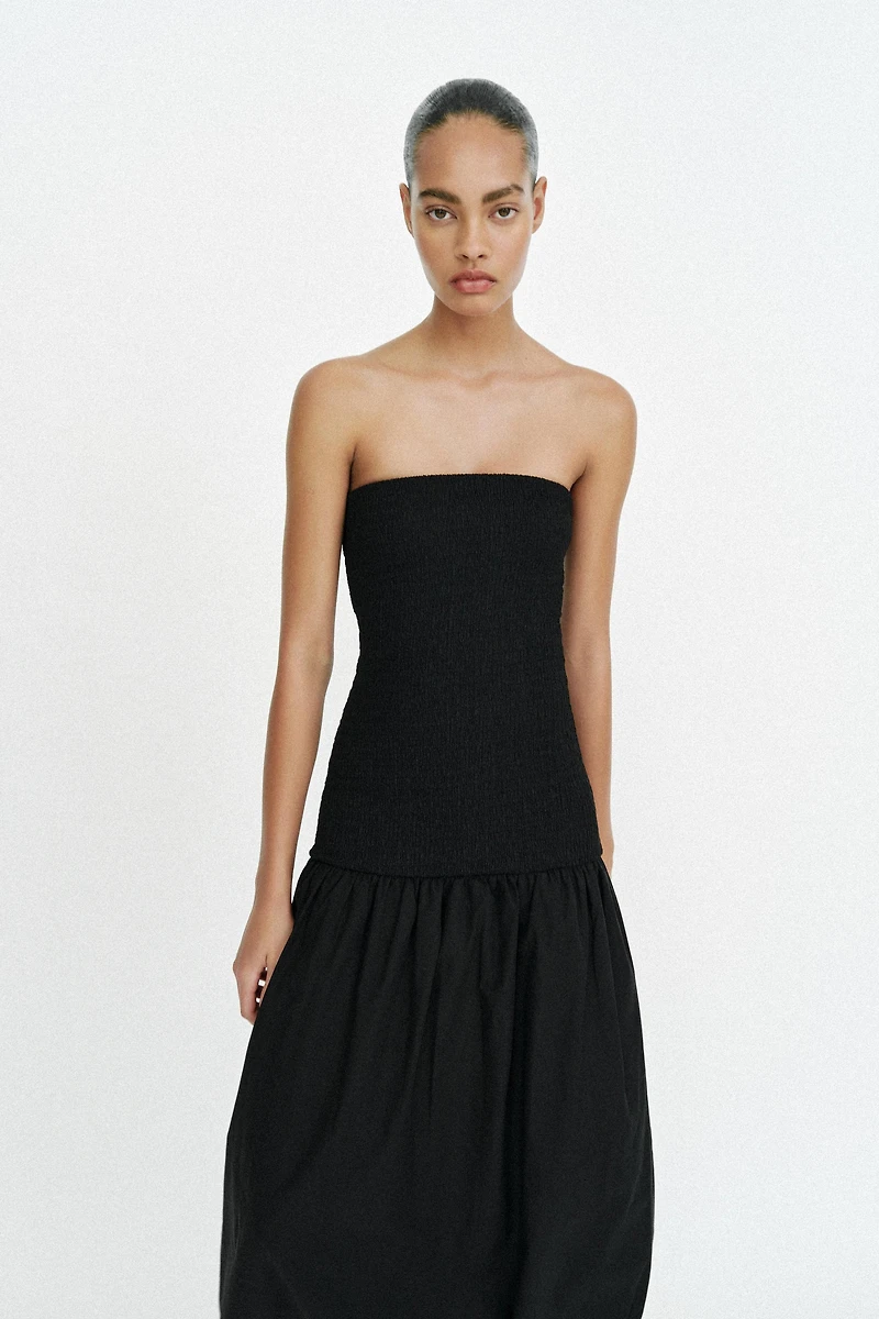 COMBINATION STRAPLESS DRESS