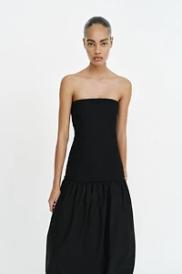 COMBINATION STRAPLESS DRESS