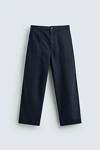 PANTALON STRAIGHT FIT DÉLAVÉ