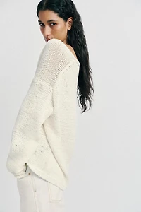 V-NECK KNIT JUMPER