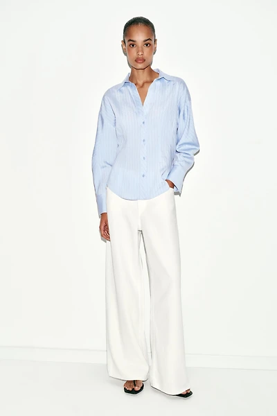 FITTED STRIPED SHIRT