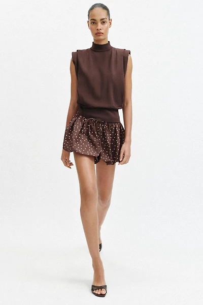 POLKA DOT BALLOON SKORT