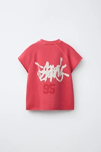 NUMBER AND GRAFFITI SWEATSHIRT