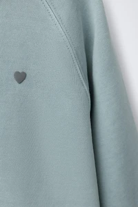 ENSEMBLE SWEAT À CAPUCHE ET PANTALON JOGGER CŒUR