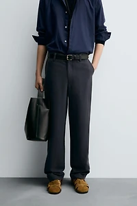 FLOWY STRAIGHT FIT PANTS