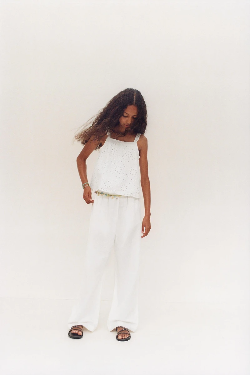 SCHIFFLY STRAP TOP
