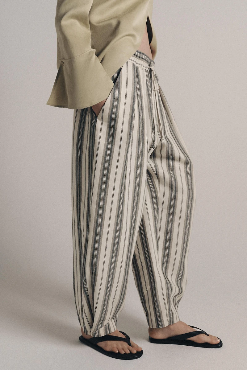 ZW COLLECTION STRIPED PAJAMA PANTS