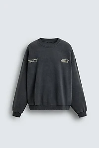 COMBINED PRINT SWEATSHIRT