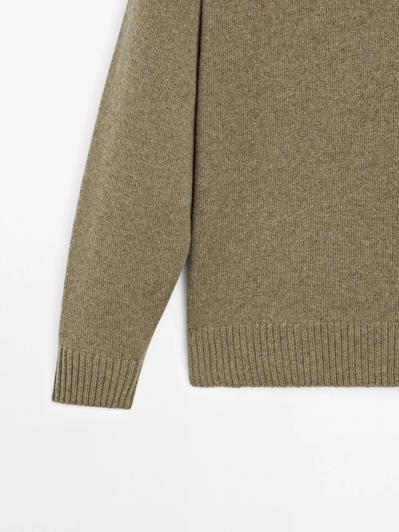 100% cashmere sweater