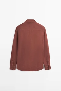 Chemise slim 100 % lin