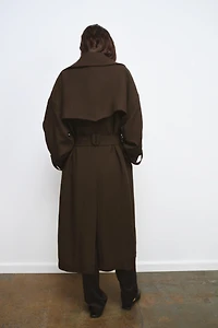 TRENCH FLUIDE LAINE ZW COLLECTION ÉDITION LIMITÉE