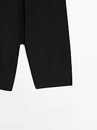 Flowing baggy trousers
