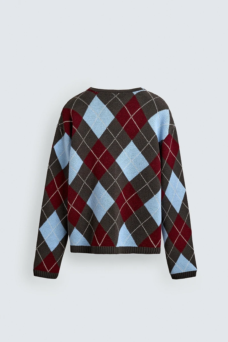 GILET STRUCTURÉ LOSANGES
