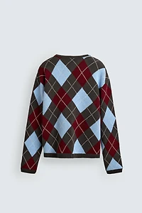 GILET STRUCTURÉ LOSANGES