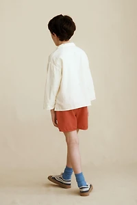 PLEATED SHIRT CREATED BY CARAMEL LONDON X ZARA