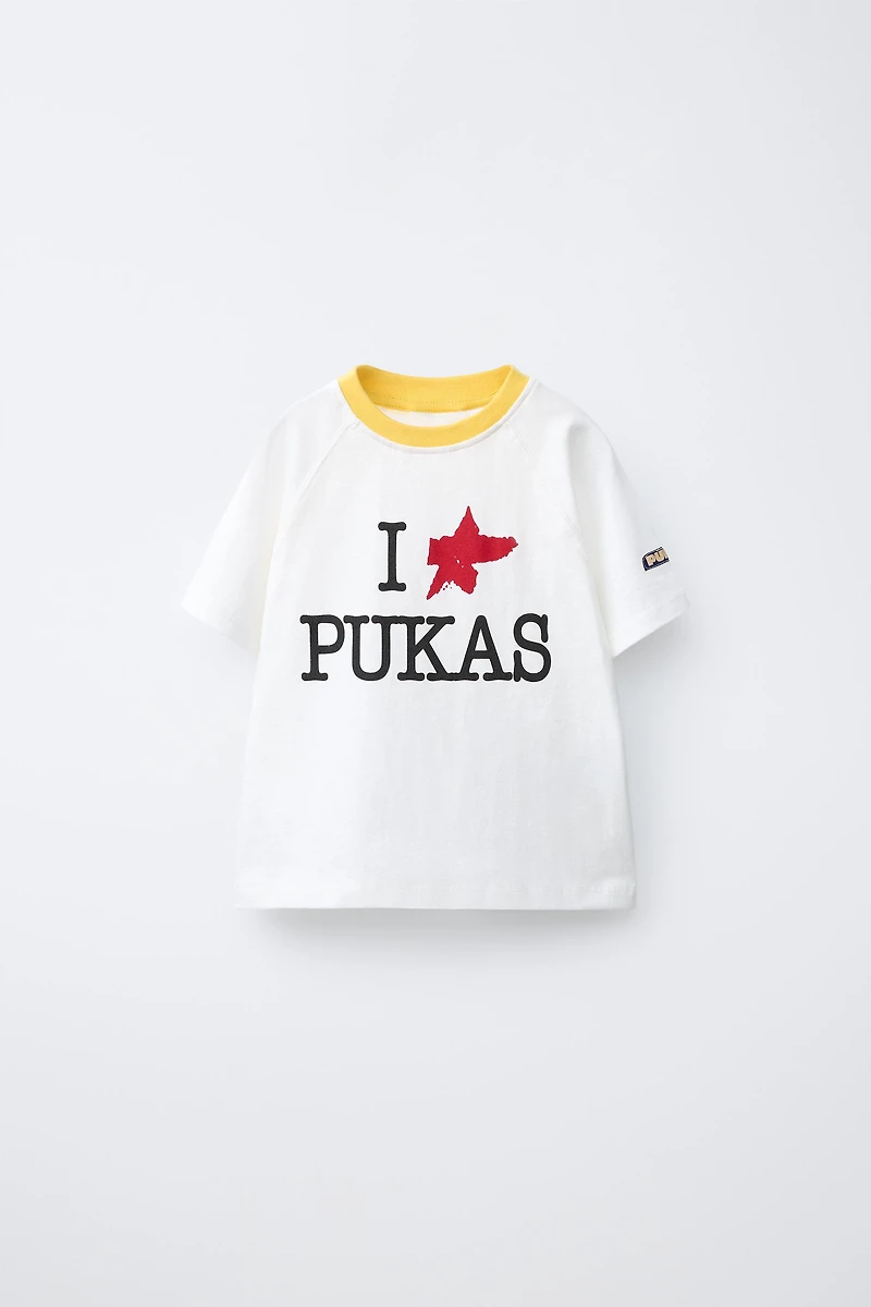 T-SHIRT IMPRIMÉ PUKAS SURF