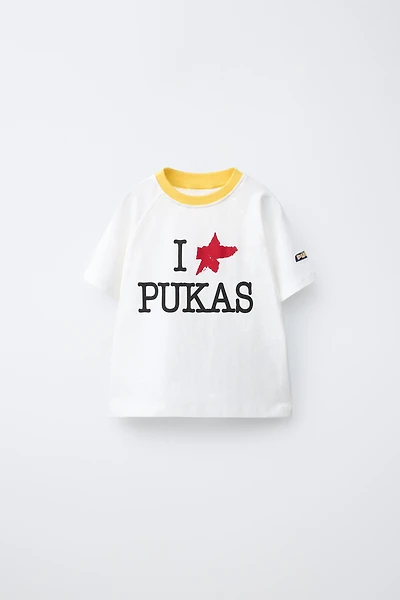 T-SHIRT IMPRIMÉ PUKAS SURF