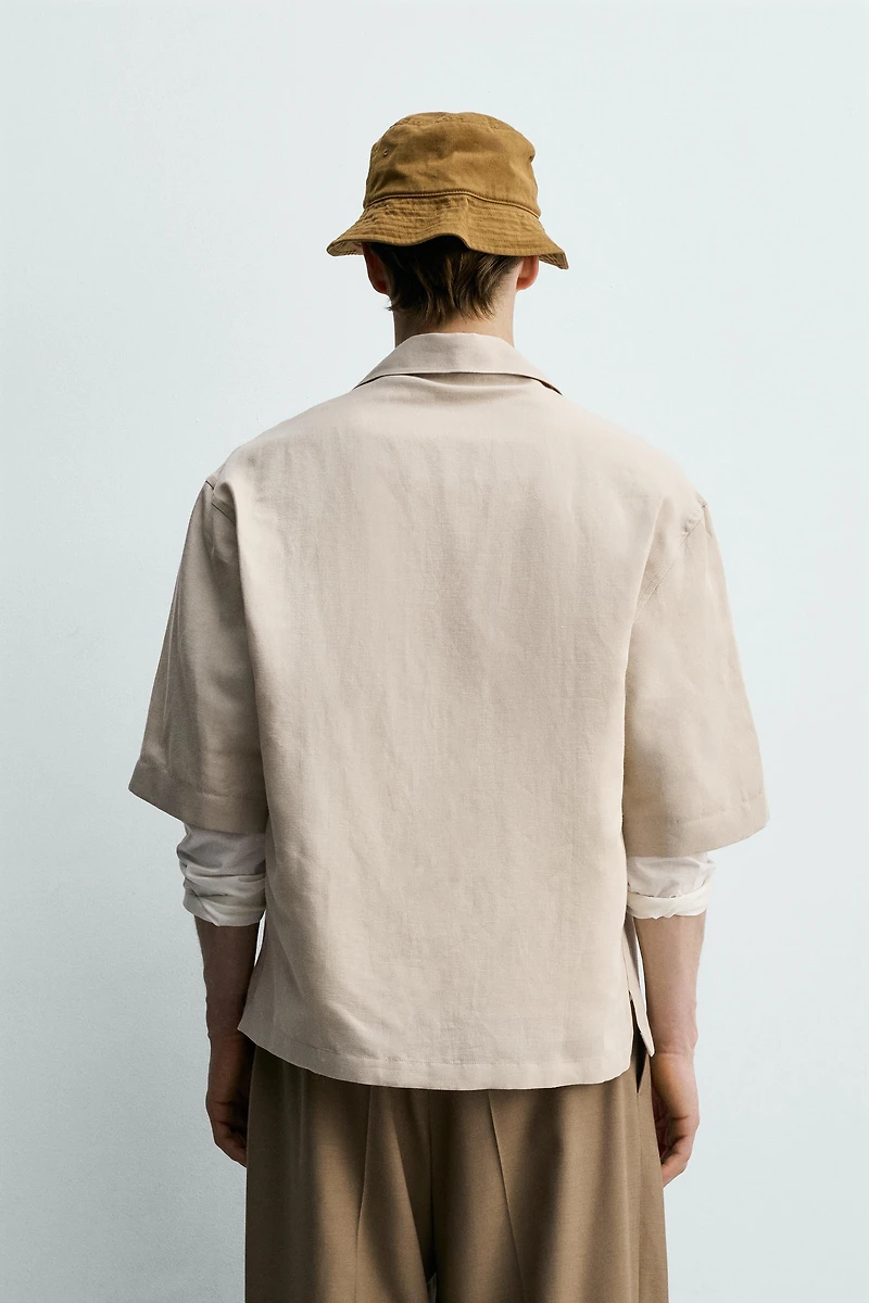 RELAXED FIT FLUID SHIRT